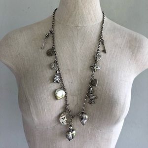 Sterling Silver Charm Necklace